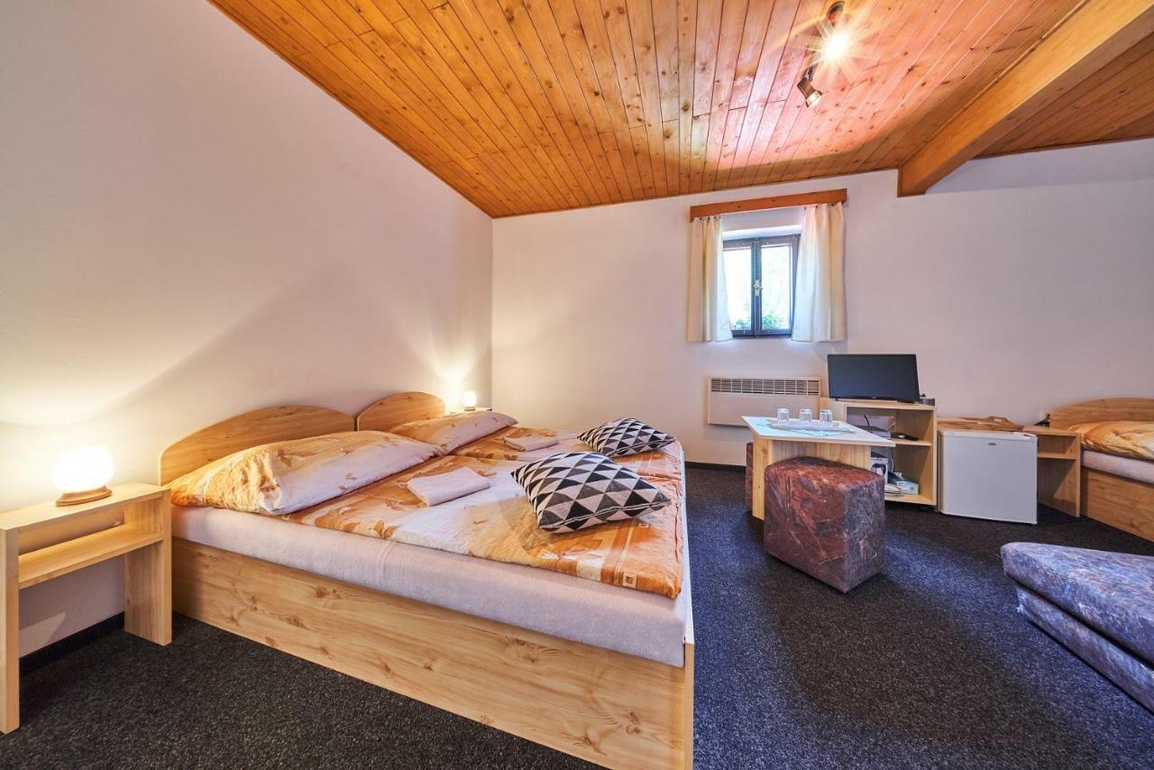 Hotel Penzion Pod Lesem Hodkovice Exterior foto